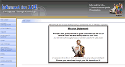 Desktop Screenshot of informedforlife.org